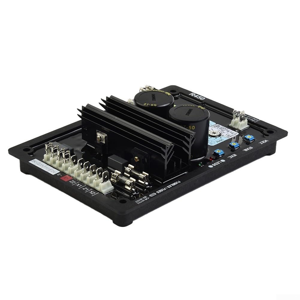 Regulador de voltaje automático AVR R450 para generador Leroy Somer, compatible con alternadores LSA 46.2 47.2 49.1 50.2, pieza de repuesto de módulo de control industrial