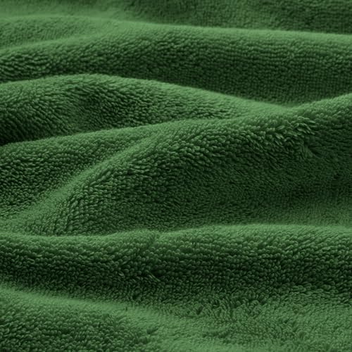 Drap de bain vert 100 x 150 cm ProTuning BROKGLIM au toucher d'exception - 3