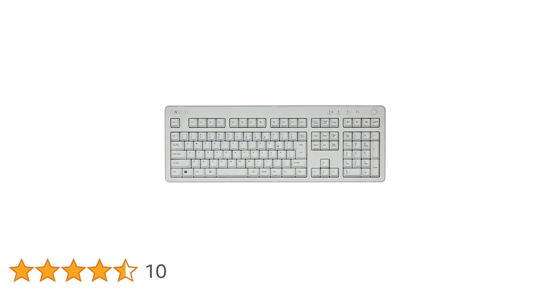 Amazon.co.jp: REALFORCE R3 キーボード かなレス かな印字なし フル
