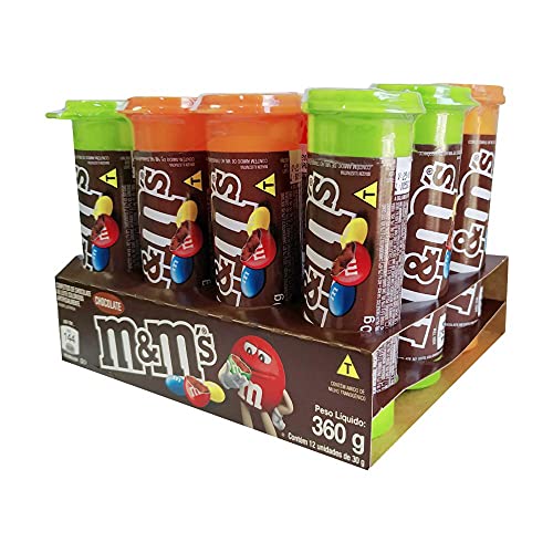 Oem Chocolate Mms Mini Tubo - Display 12X30G