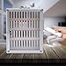 48 Slot Phone Locker, Cell Phone Lock Box with 2 Key and Handle, Aluminum Cell Phone Lockers Phone Holder for Classroom Employees Office Exam