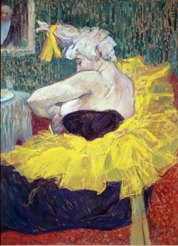 Tableaux Murale Art Poster Henri De Toulouse Lautrec Impression Toile Salon 60x90