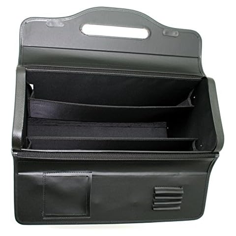 Bowatex Pilotenkoffer Aktenkoffer Dokumenten Koffer 49 cm groß Schwarz Cover