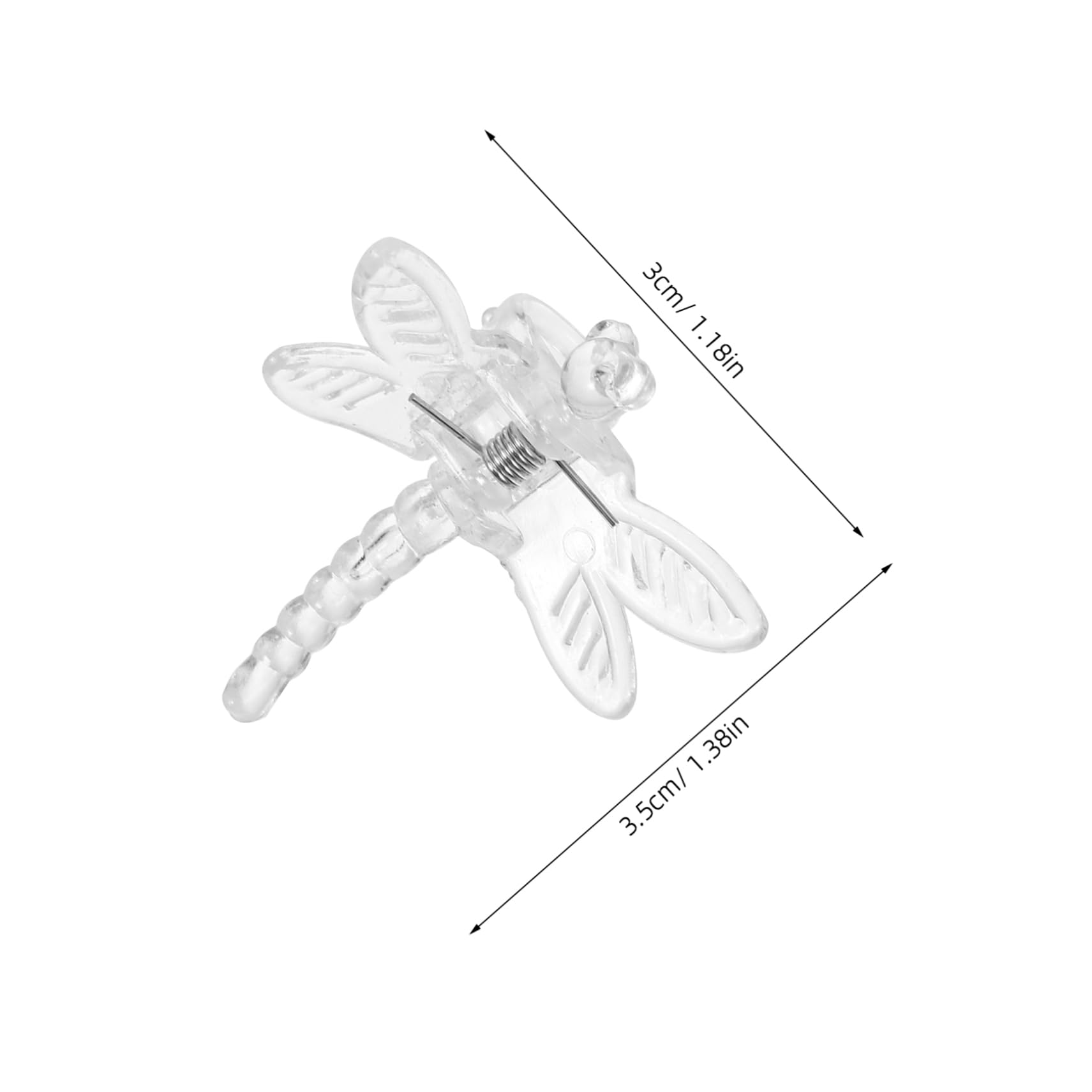 Toyvian 5 Sätze Transparente Orchideen Clips Für Pflanzenstütze Langlebige Klammern Für Ranken Und Gemüse Für Tomaten Und Bohnen Wetterbeständig Und Einfach Zu Handhaben 10 Stück * 5