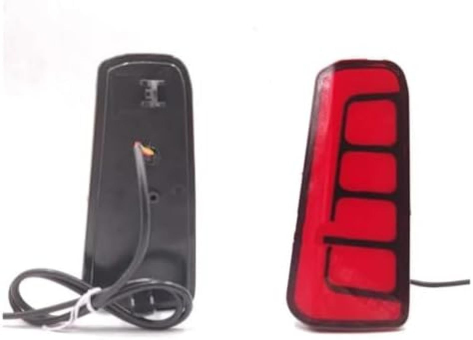 Luce posteriore di ricambio, per Vellfire, per Alphard 2016-2020 2 pezzi 3 funzioni Riflettore LED Fendinebbia Paraurti Freno automatico Indicatore di direzione Coda (Smoke Cover)