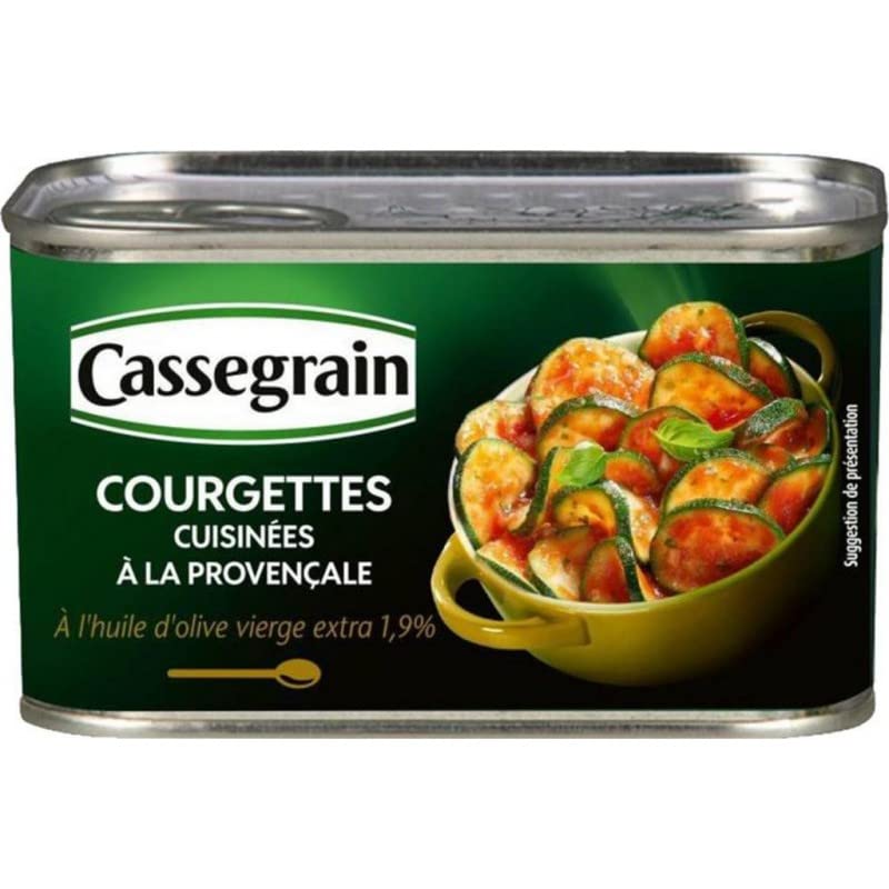 Cassegrain Calabacín Cocinado a la Provenzal con aceite de oliva 375 g