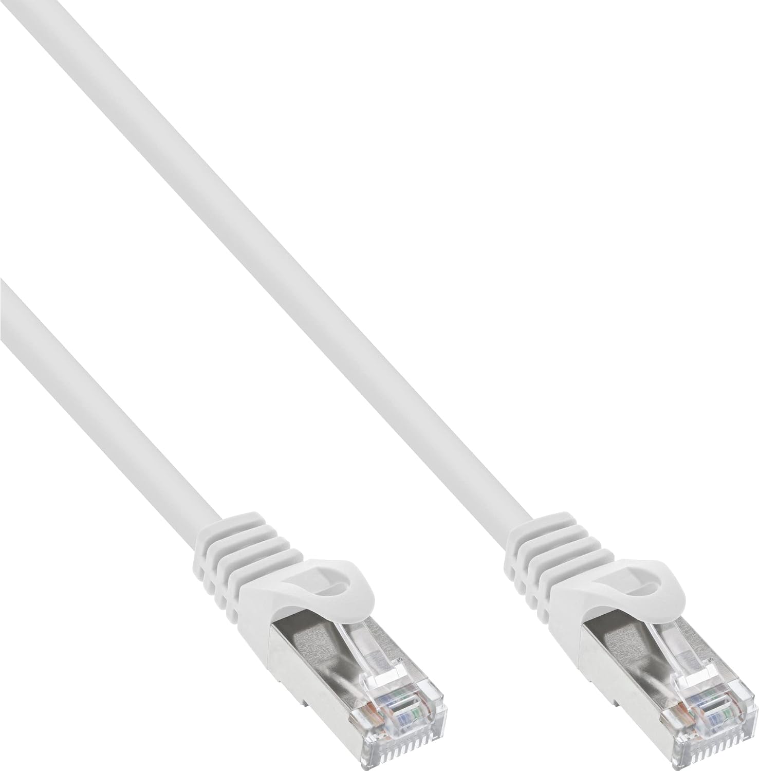 Inline® Patch Cord, Inline®, S-FTP, Cat. 5e, White, 7,5m 1 Item