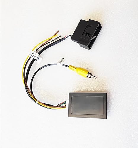 Adaptador de cámara inversa de señal AV de 26 pines RGB a CVBS (RCA) puede decodificador de bus compatible con VW Passat CC Tiguan con cámara de