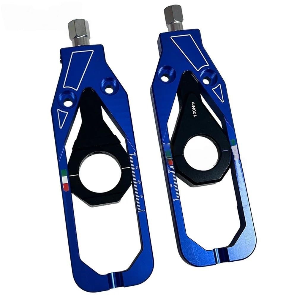 Regulator Napinacza łańcucha Pasuje do BMW S1000RR S1000 RR 2015 2018 2019 2022 bloki osi tylnego koła CNC aluminiowy zestaw regulatora łańcucha(S1000RR 09-18 Black)