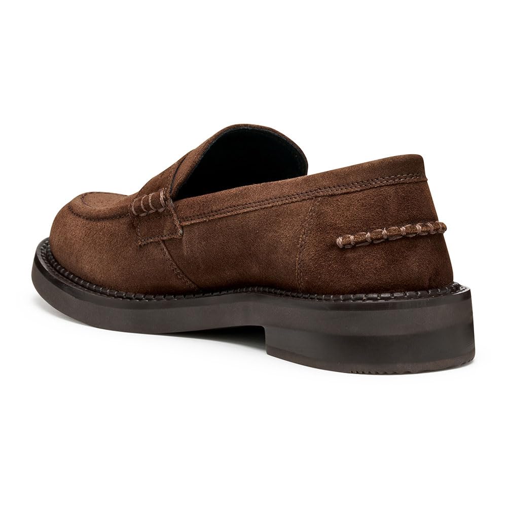 Geox Donna D Serilda Loafer, Brown, 39 EU, Marrone, 39 EU