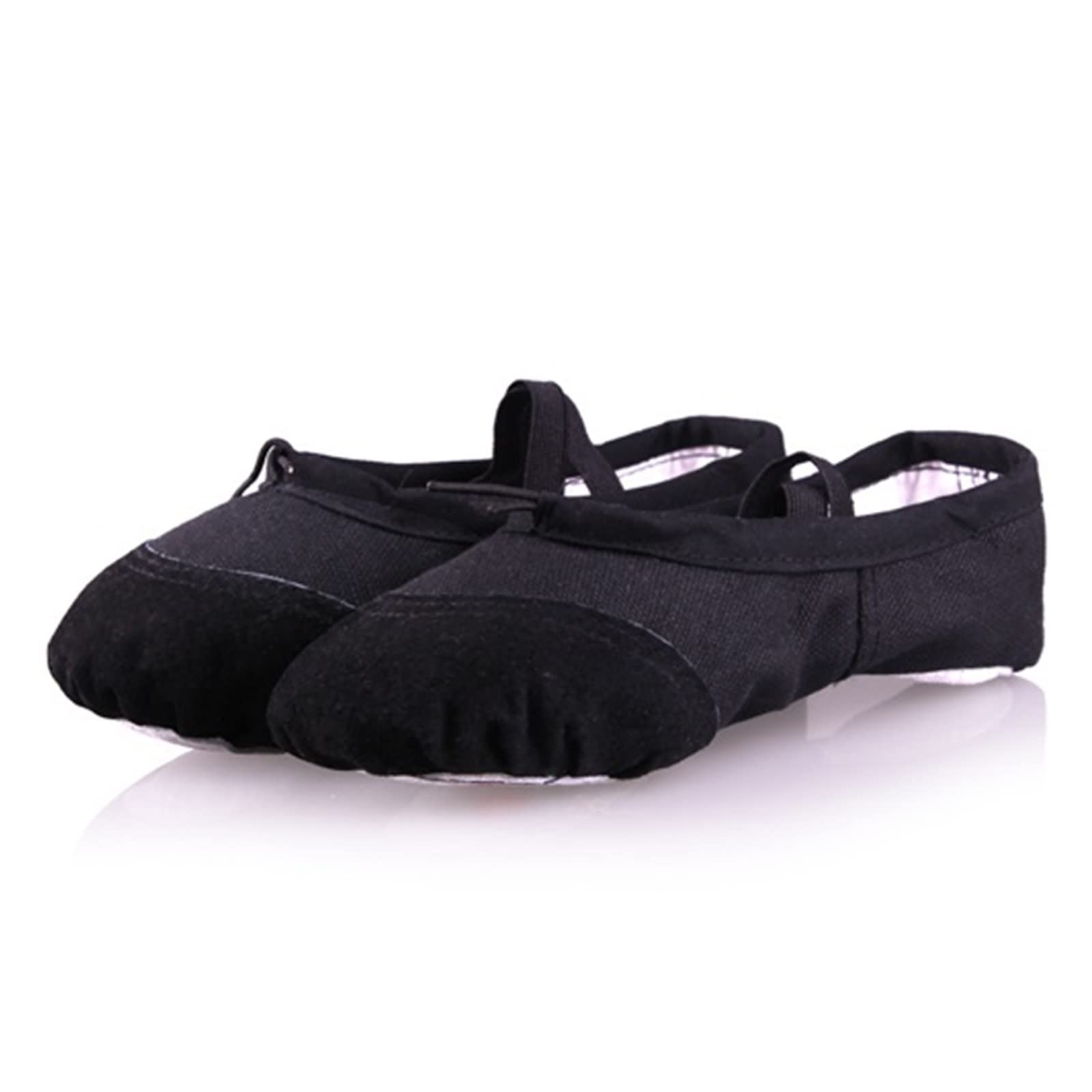 Scarpe da Ballo Scarpette da Ballo per Ragazze Scarpette da Ginnastica per Scarpette da Ballo per Ragazze Scarpe da Ballo per Bambini Pantofole per Bambini (Color : Black-1, Shoe Size : 36) (Nero 1