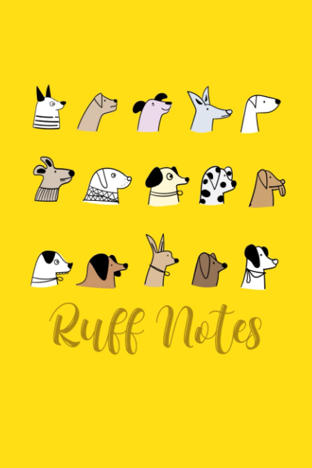 Ruff Notes - Dog Dot Grid Notebook: Dot Grid Journal - Great for Bullet Journals, School, College or Work