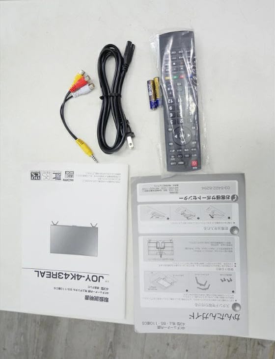 Amazon | ジョワイユ JOYEUX 43型ダブルチューナーテレビ 2022年式 JOY