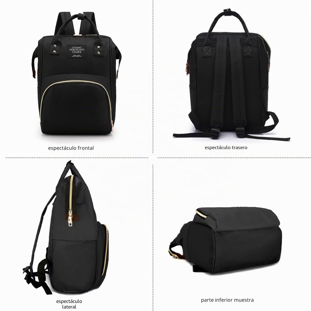Mochila Bebe Maternidad, Cochecito para Pañalera y Bolsa Pañales, Porta Bolso de Mum Paseo Silla Walking, Carro Mochilas Bebes Pañaleras
