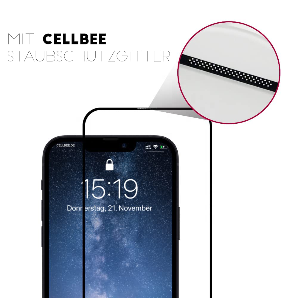 CELLBEE Unbreakable iPhone 13 13Pro Tempered Glass Film Suitable for Apple Tempered Glass Film Dust-Free - Image 3