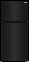 Frigidaire FFTR1835VB 18.3 Cu Ft Top Freezer Refrigerator Black Frost Free ADA Compliant LED Lighting