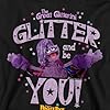 Cotton Soul Fraggle Rock Great Glitterini Pride Glitter And Be You Unisex Sweatshirt, Black, Medium #1
