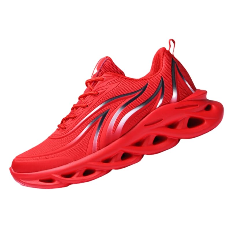 Men's Large-Sized Fashionable Sports Shoes, Casual, Lightweight and Breathable, Suitable for Outdoor Basketball Games, Running Shoes.