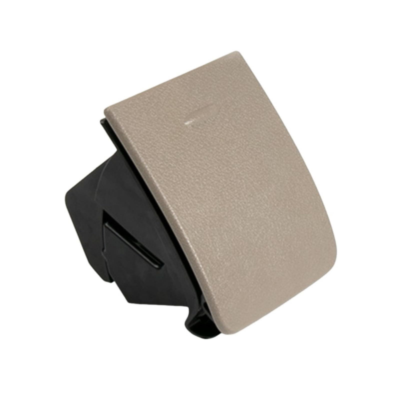 Portavasos Automóvil Soporte Portabebidas Auto Accesorio Tablero Consola Plegable con Mecanismo Suave Material PC Adecuado para Minibús y Monovolumen Uso Diario Conducción Larga, Beige