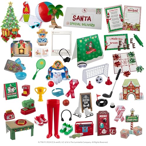 The Elf on the Shelf 24-Day Super Set - Official The Elf on the Shelf Ideas for 24 Days of Elf Magic - 80+ Props, MagiFreez Standing Pants and Planning Calendar - For Ages 3 Years and Above - Image 6