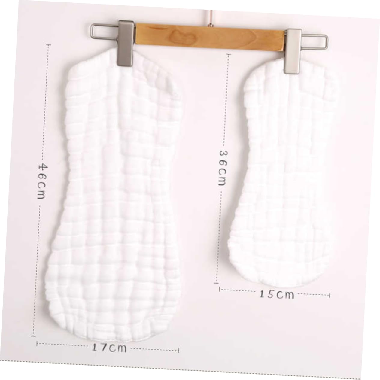 Totority Infant Diaper Set 5pcs Pure Cotton Gauze Diaper Breathable Material Washable Cotton Nappies for Toddlers