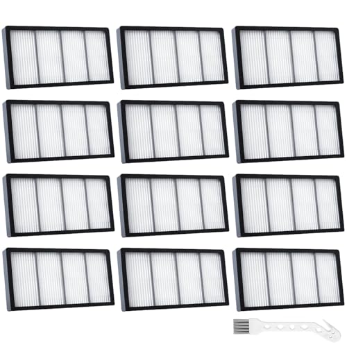 StylishClean 12 Pack Replacement Filter compatible for Roomba s9 (9150) s9+ s9 Plus (9550) s Series Robot Vacuum Cleaner