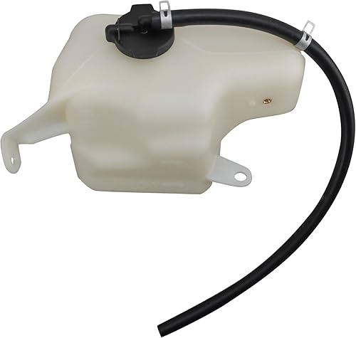 Vista 457 de TRQ Botella de desbordamiento del tanque de expansión del depósito de refrigerante del radiador compatible con Porsche Macan 2015-2018