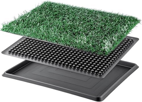 Artificial grass for dogs – Potty portable Indoor Dog Potty Tray ...