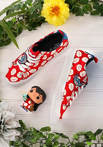 Disney Lilo & Stitch Low-Top Red Unisex Shoes2