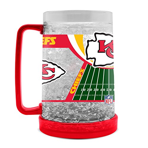 NFL Kansas City Chiefs 16oz Crystal Freezer Mug