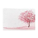 パズル さくら柄 桜 ピンク 風景 木製 1000ピース ジグソーパズル キャラクター パズル 減圧 レジャー 萌えグッズ プレゼント グッズ 子供 大人 初心者向け おしゃれ プレゼント 75x50cm L169