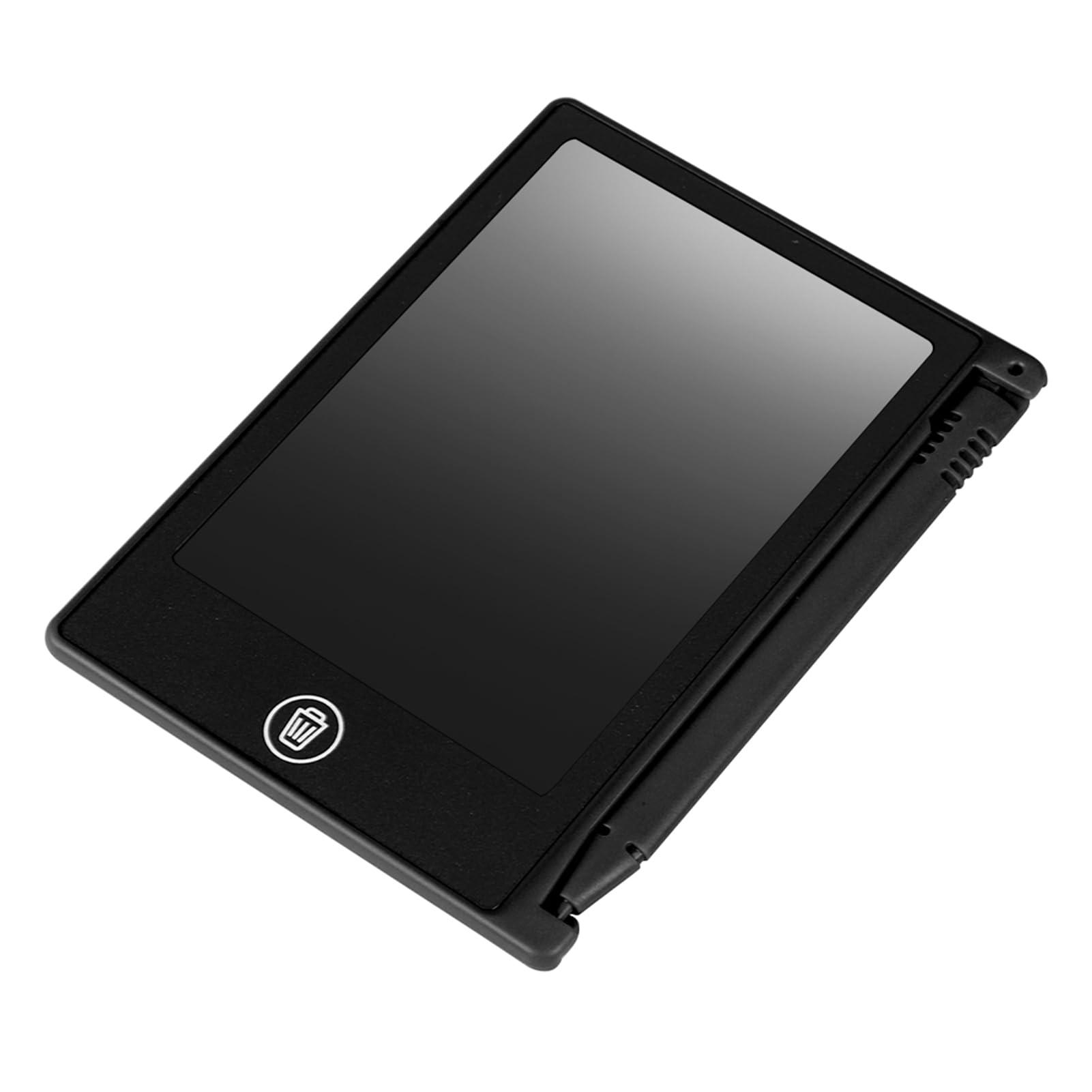 Irfora 4,5-Zoll-Handschrifttafel mit Flexiblem LCD-Panel, Zeichentablett für mit Memo, Notiz, Listenerinnerung, Einfache Schreibübung, Kompakt, Energiesparend, Einfaches Lernen (Schwarz) - 5