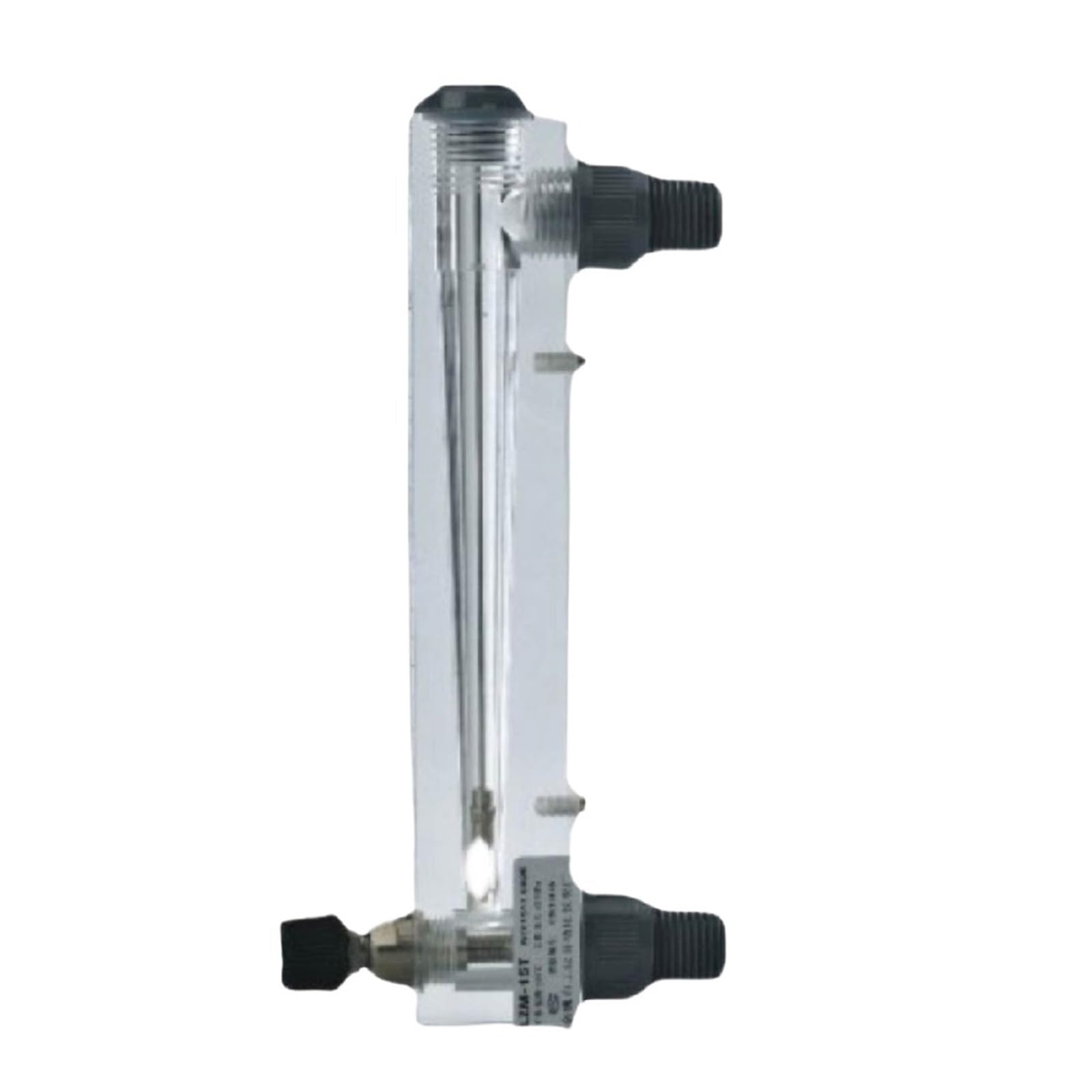KSZHZYMGX LZM-20JT Flow Meter Panel Mount Rotameter Industrial Adjustable Valve(2.5-25Nm3-h)