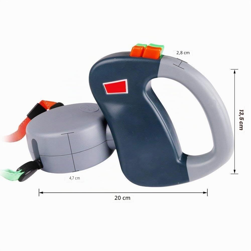 Faneli automática abatible Perro Cuerda, Doble Perro Cuerda para 2 Perros, Adecuado para pequeñas y tamaño Mediano de Perros sin Nudos. No se enreda