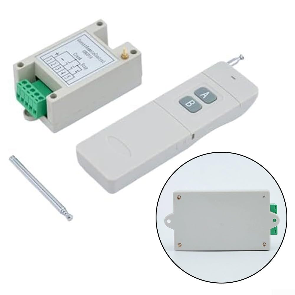 Genset Module de commande à distance 2 voies pour générateur diesel – Contrôleur sans fil 433 MHz 8-35 V CC pour automatisation de moteur industriel