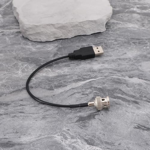 Adaptador paquete 2 pcs cable RG174 BNC macho a USB 2.0 miniatura 6