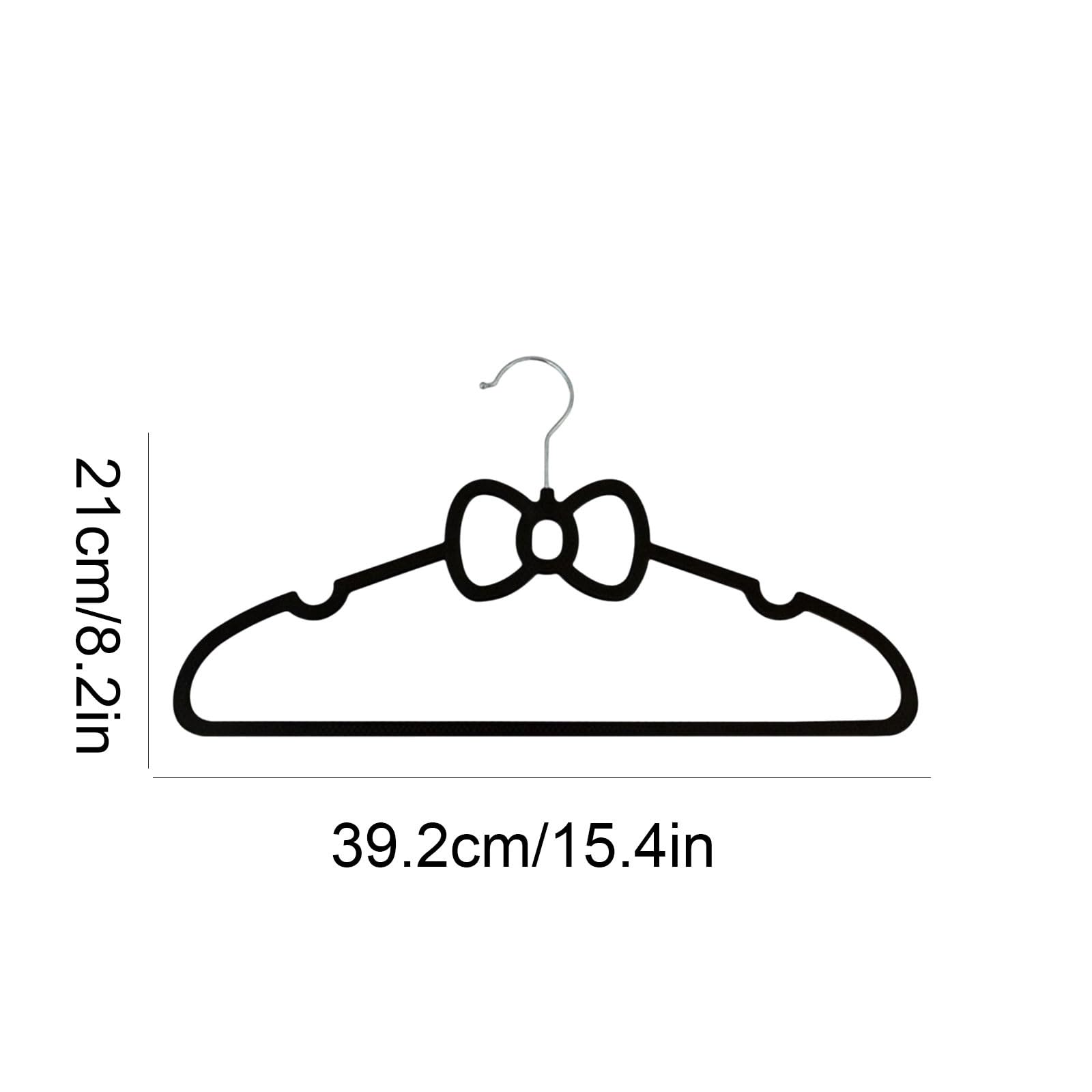 Grucce for abiti in plastica, leggere, multifunzionali, for uso domestico, grucce scanalate su entrambi i lati(Svart,30 Pack)