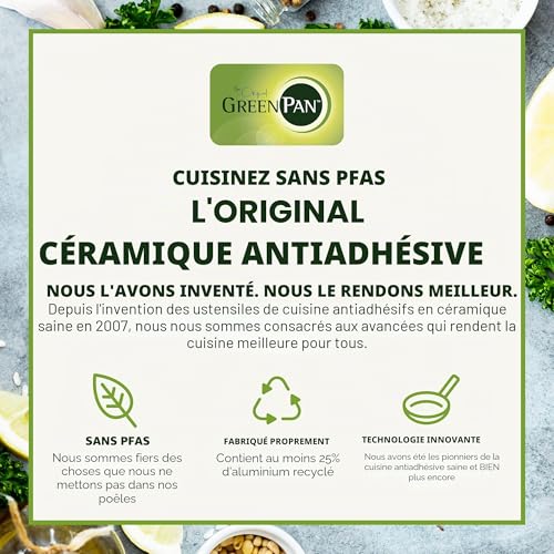 Mini poêle 14 cm induction pour petit-déjeuner sain et oeufs au plat parfaits au four - 4