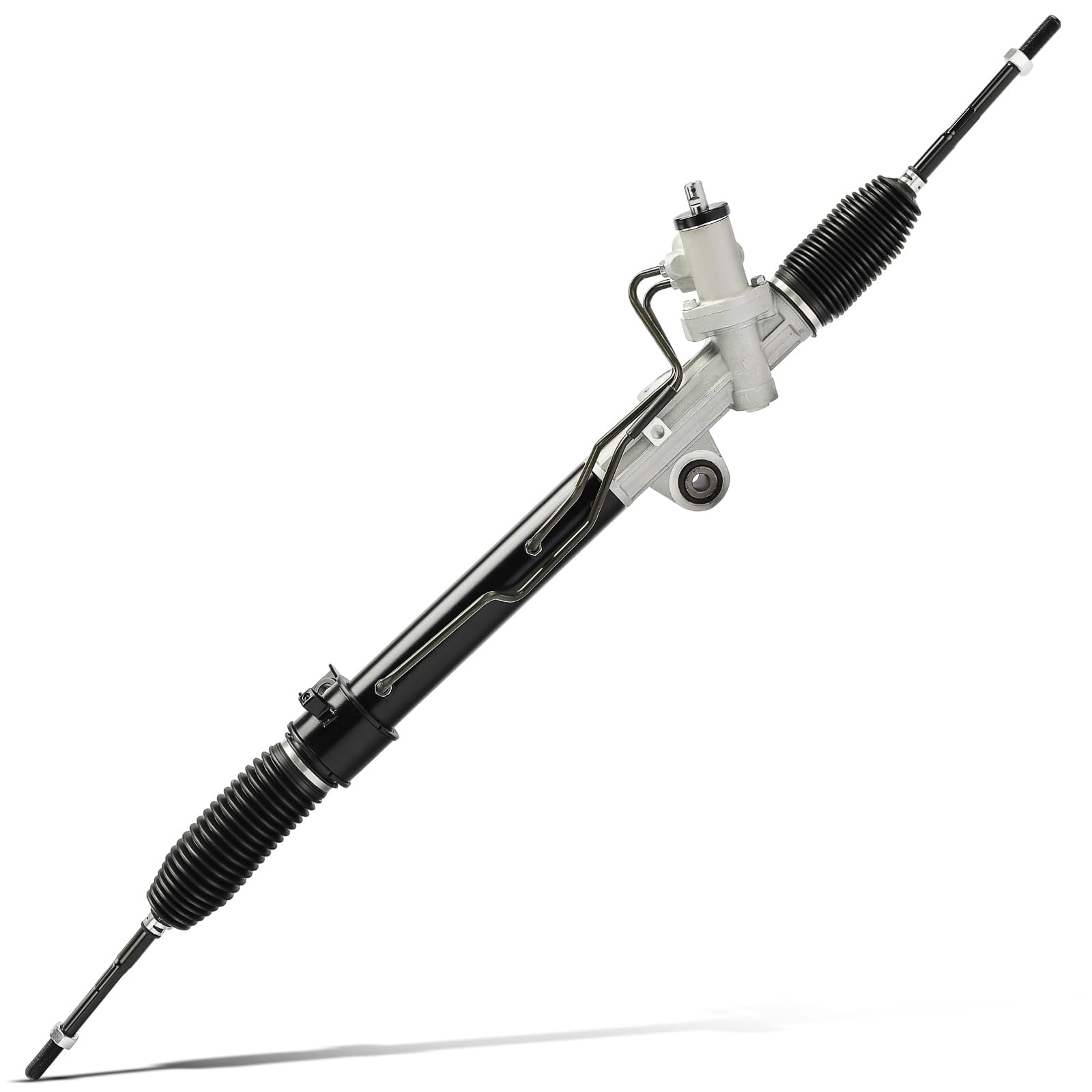 A-Premium Power Steering Rack Pinion Assembly with Inner Tie Rods Compatible with Chevrolet Traverse 2009-2017 & GMC Acadia 2007-2016, Acadia Limited 2017 & Buick Enclave & Saturn Outlook, 3.6L