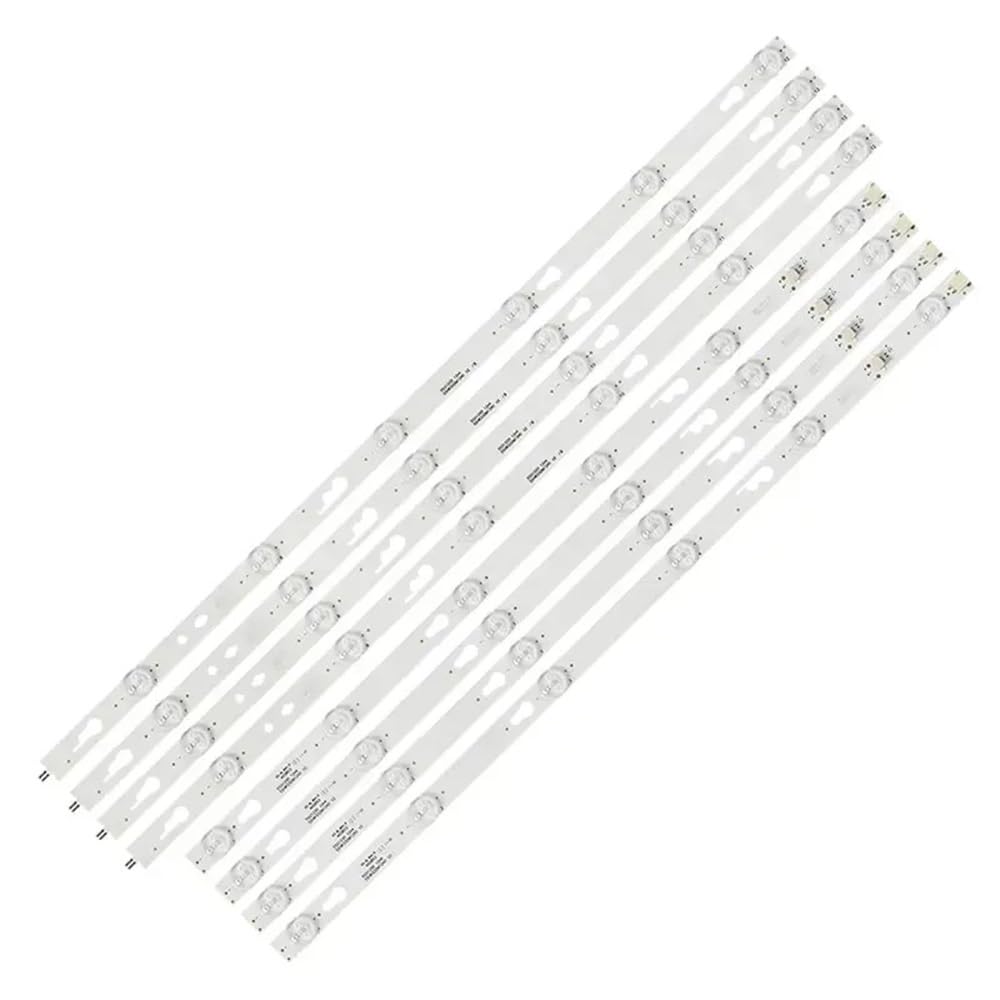 Bande de rétroéclairage LED 1/5/10 Kits Ple-55s09uhd Ple55s09uhd 55pfl5504 55pfl5504/f8 TC-55gx500b Th-55fs435q 55d1200 55hr332m12a0 V2(20pcs 5TV)