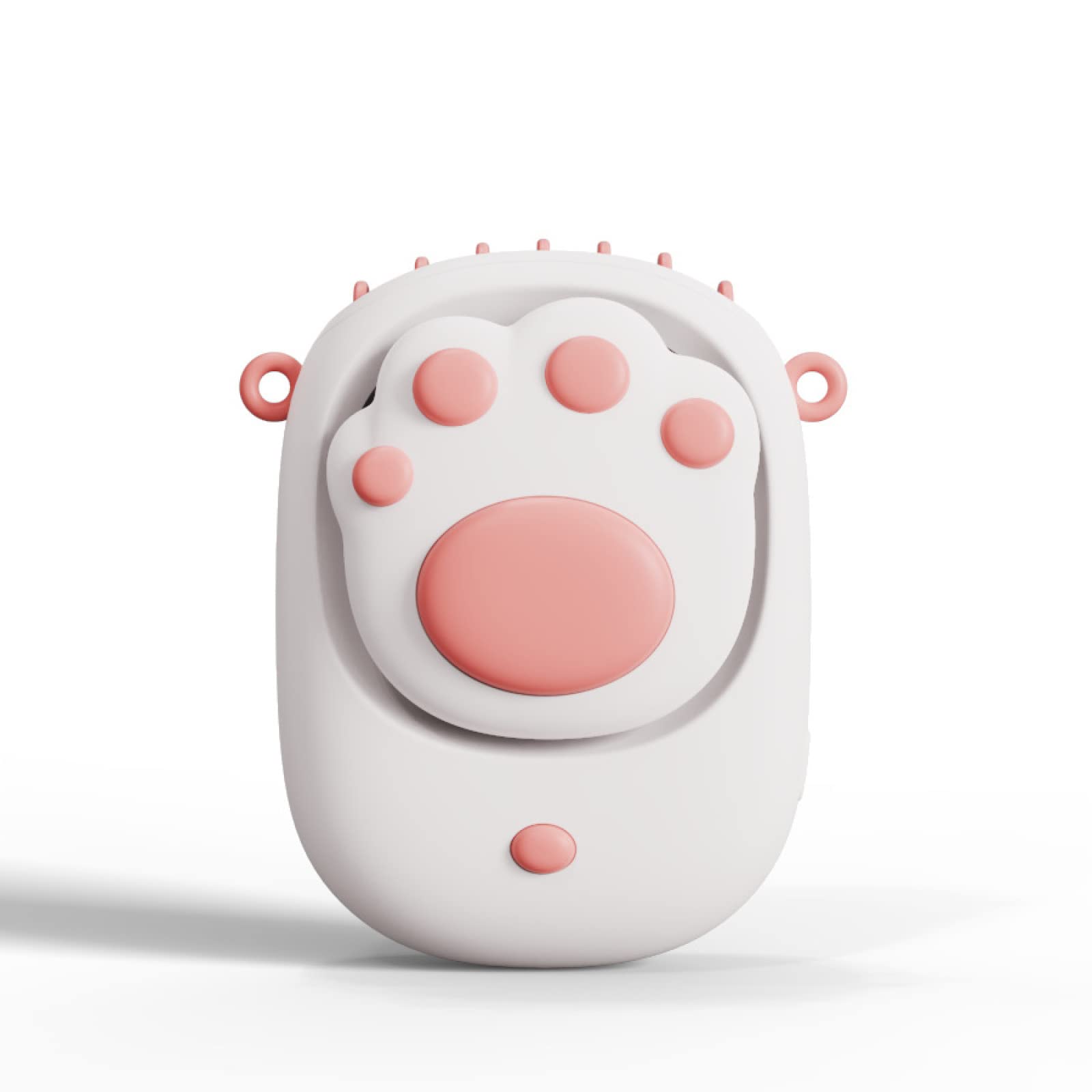 Portable Neck Fan bladeless Hanging Neck Fan Cartoon Children's Fan High Wind Power Ultra-quiet Ultra-life Portable Fan, White