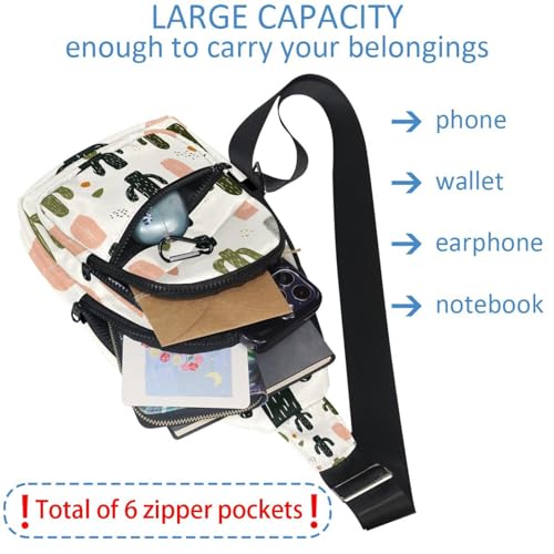 Mochila bandolera para hombre con estampado multicolor de vegetales y tamaño compacto de 30x18 6
