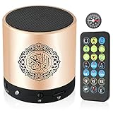 Über 30 Koran reciters, 15 translation Sprachen (Hinweis: Handbuch ist Englisch), tilawat Koran MP3-Player, tafseer, TF, FM, MP3-Download, Koran Übersetzung Dictionary. Kompass kann dir helfen, die richtige Position zum Beten zu finden.