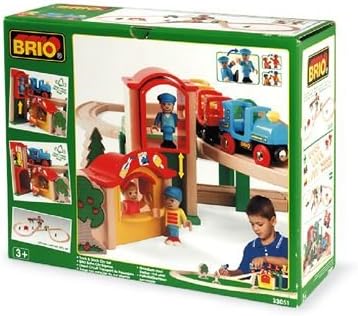 Set Brio City N°33051 – Truck And Stuck – Vintage 2000 D'occasion