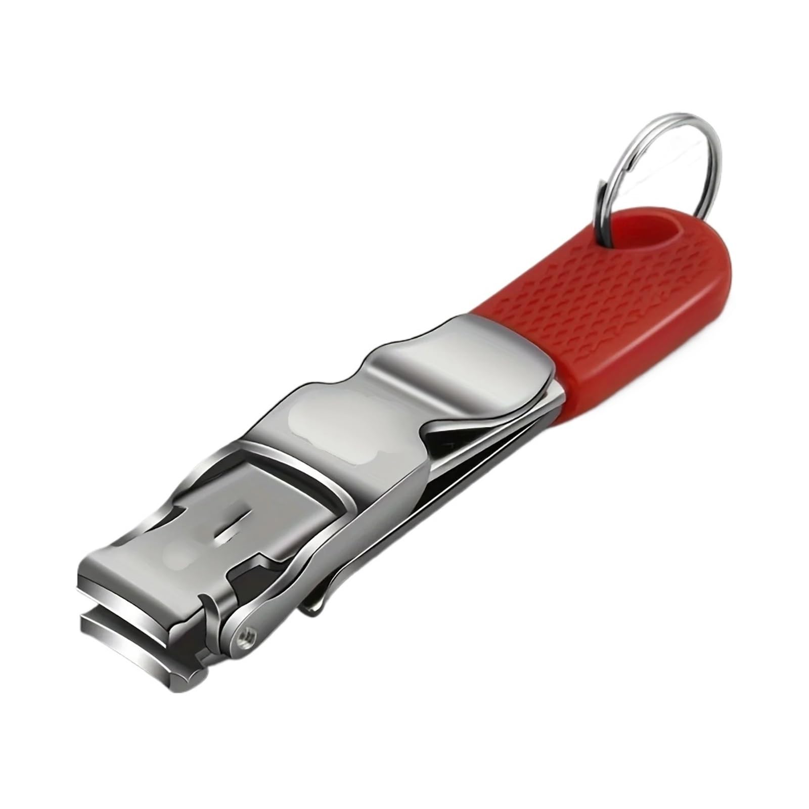 Nagelschere, kompatibel mit Universal, Mini-Klappschere aus Edelstahl | Tragbarer Nagelknipser mit Schlüsselanhänger(6 pcs)