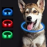 💡Collar LED Perro Recargable USB: Cada collar luz perro recargable está equipado con un cable de carga USB, batería de litio incorporada, sin baterías adicionales. Fácil de usar y con una batería de larga duración, puede permanecer encendida durante 5 horas después de cargarse durante 1 hora. Utilice únicamente un adaptador USB de 5 V para cargar. No utilice un adaptador de carga rápida, de lo contrario podría causar daños.