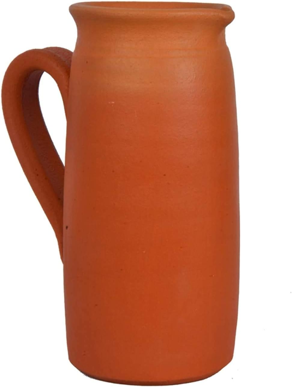 Village decor Clay Water Pitcher with lid (1 Liter Clay Water jar with