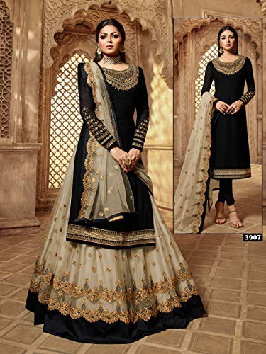 Image of Delisa New Indian /Pakistani Eid Special Party /Ethnic wear Georgette Straight Ghagra Style Salwar Kameez Suit for Womens-2085