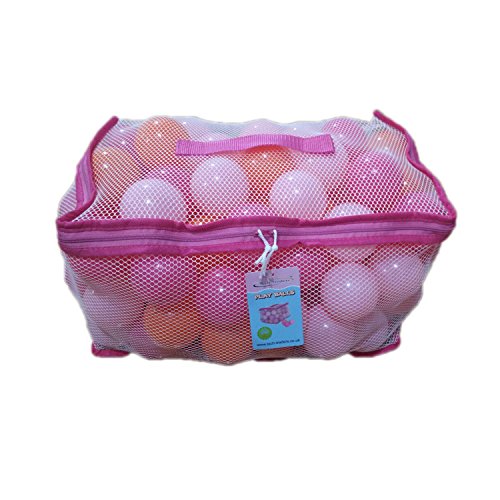 Tech Traders TT100BALL-pink - Bolas de juegos en bolsa de transporte de malla , color/modelo surtido