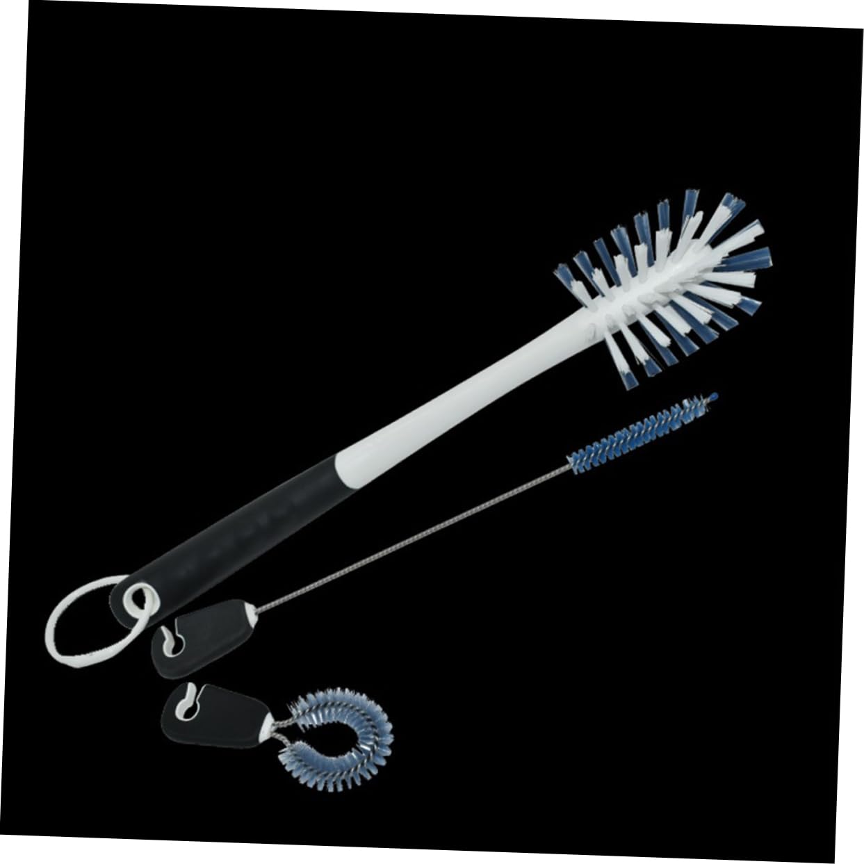 BUTIFULSIC 3pcs 3 1 Tile Brush Test Tube Brush Insulated Tumblers with Straw Bottle Brush Straw Cleaner Gap Brush